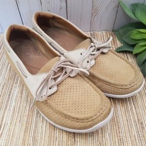 Clarks Lace Slip On Boat Shoes Moccasins Loafers